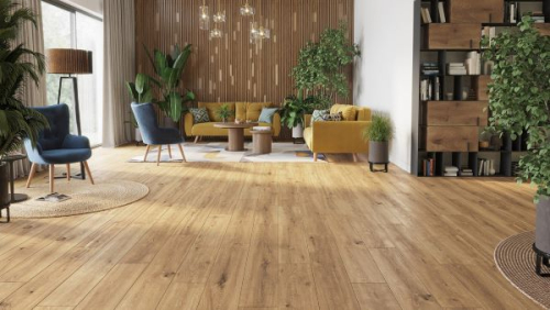 Art861 Laminate πάτωμα Artureon 8mm, AC5/33 με αρμό, 100% αδιάβροχο,  Krono Swiss, κατάλληλο για οικιακή και επαγγελματική χρήση.