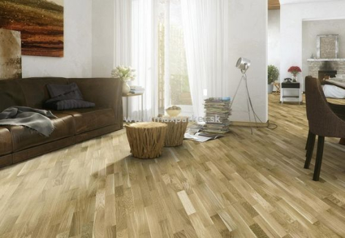 3WG000693 Oak-copenhagen-Προγυαλισμένο ξύλινο δάπεδο 14mm τρισάνιδο τρισάνιδο
